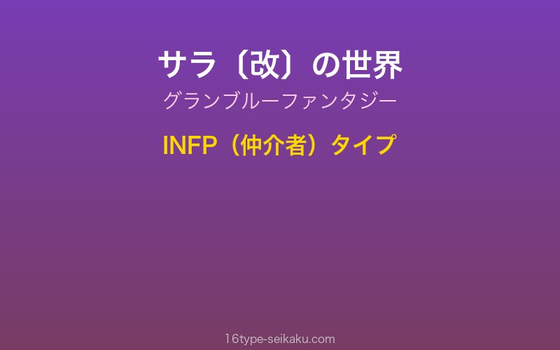 キャラクターイメージ
