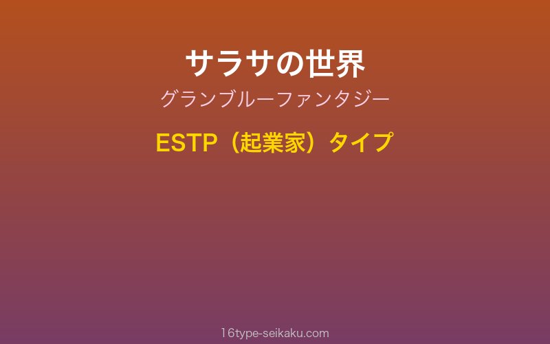 キャラクターイメージ
