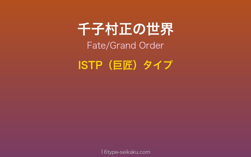 キャラクターイメージ