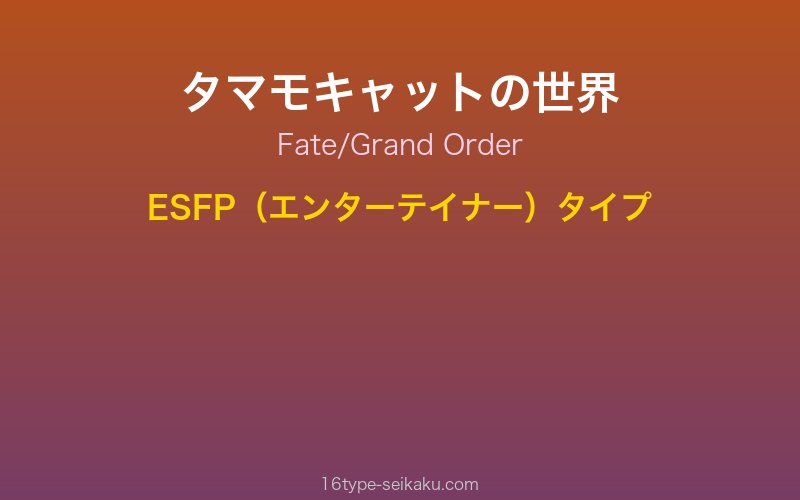キャラクターイメージ