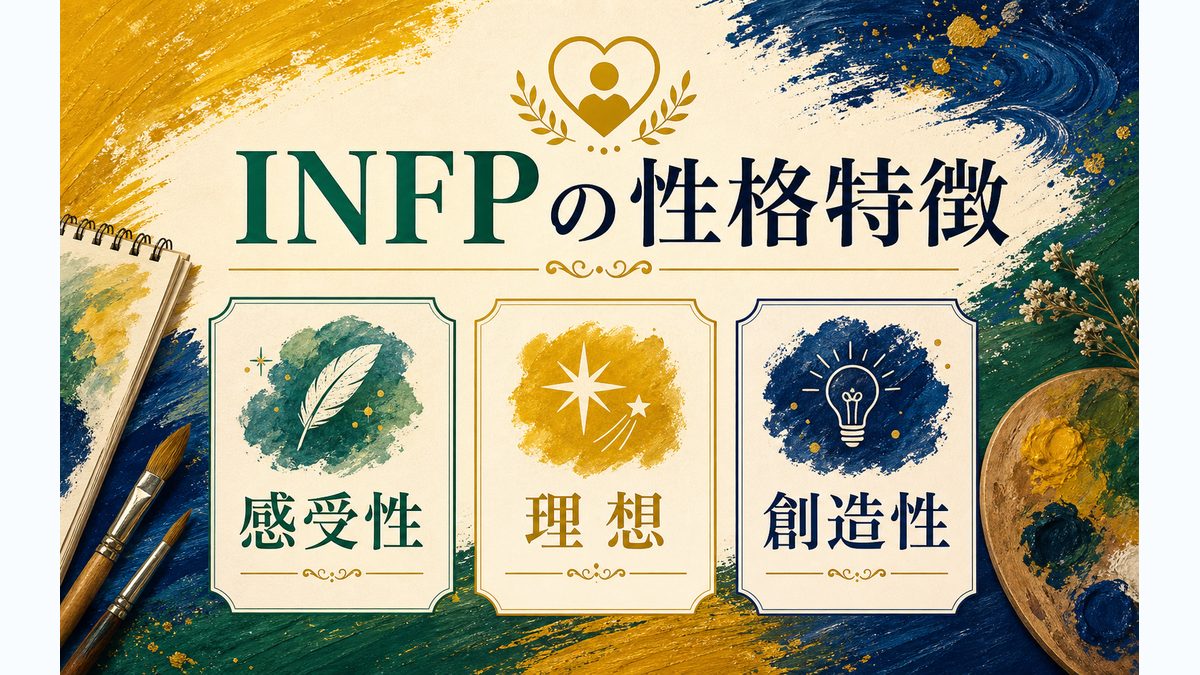 フィンセント・ファン・ゴッホの性格特性とは？の要点をまとめたMBTI人物分析インフォグラフィック