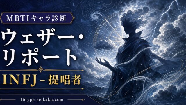 ウェザー・リポートのMBTIキャラ診断アイキャッチ画像