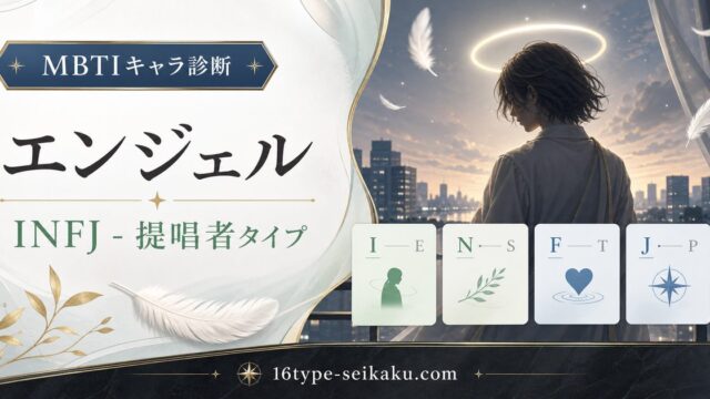 エンジェル・天使の悪魔のMBTIキャラ診断アイキャッチ画像