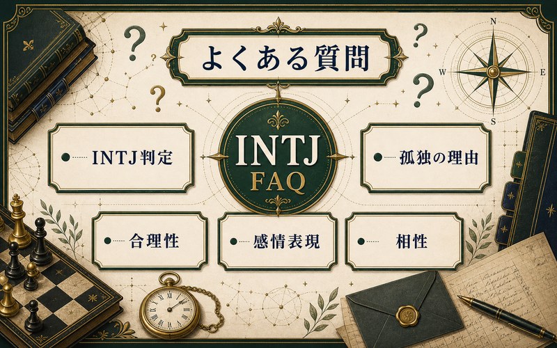 シエル・ファントムハイヴのMBTI診断に関するFAQをまとめた画像