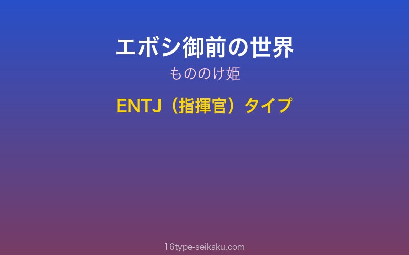 キャラクターイメージ