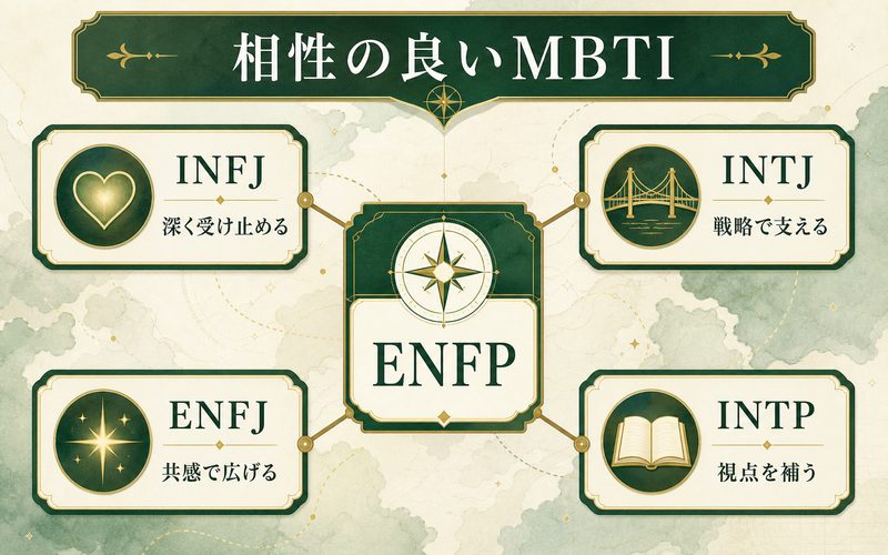 ゴン・フリークスと相性の良いMBTIタイプ Image2要約画像