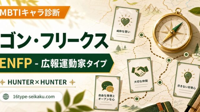 ゴン・フリークス ENFP 広報運動家タイプ アイキャッチ Image2