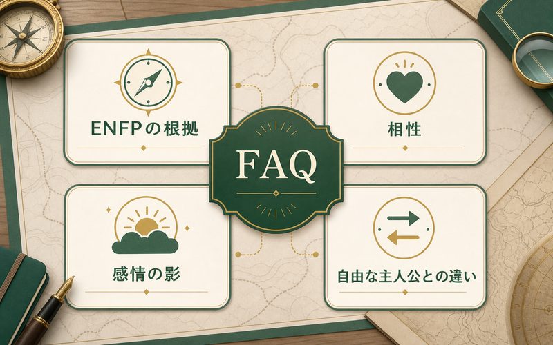ゴン・フリークスMBTI分析FAQ Image2要約画像