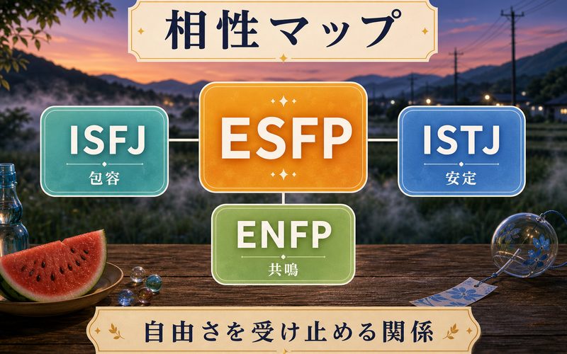 ヒカルと相性の良いMBTIタイプ Image2要約画像