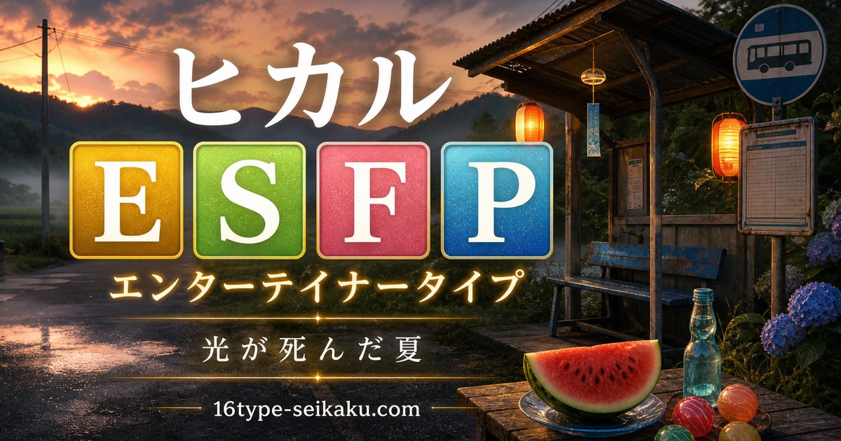 ヒカル ESFP エンターテイナータイプ アイキャッチ Image2