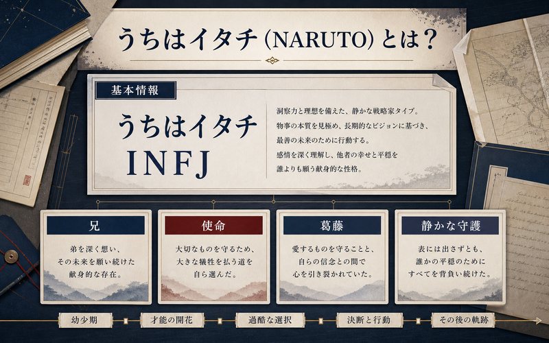 うちはイタチの基本情報 Image2要約画像