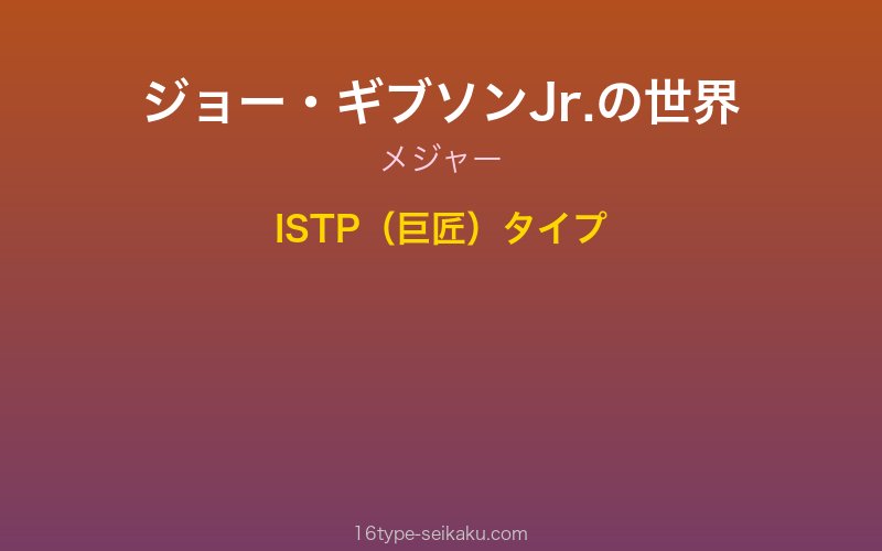 キャラクターイメージ