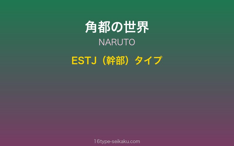 キャラクターイメージ