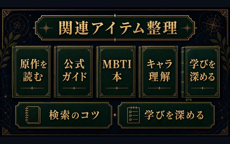 竈門炭治郎の記事に関連するおすすめ商品の見方を整理した図解