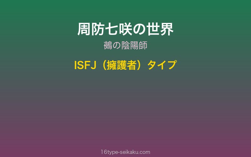 キャラクターイメージ