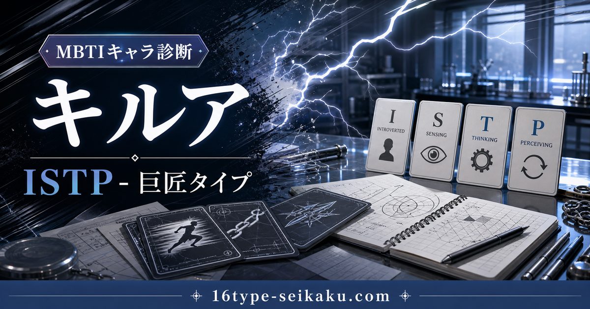 キルア=ゾルディックのMBTIキャラ診断アイキャッチ画像