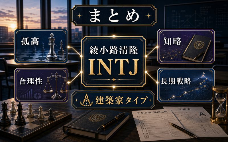 綾小路清隆INTJ分析まとめ Image2要約画像