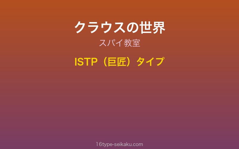 キャラクターイメージ