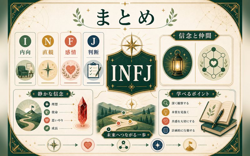 クラピカのINFJ分析まとめ画像