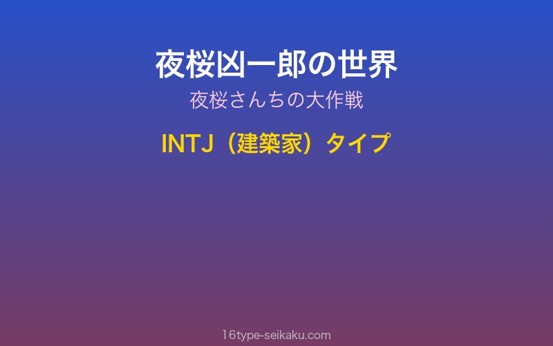 キャラクターイメージ