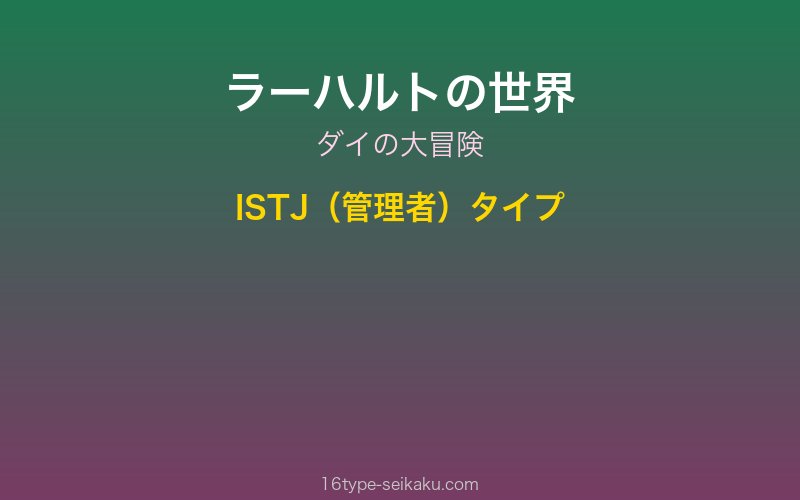 キャラクターイメージ