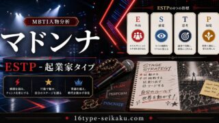 マドンナのMBTI人物分析アイキャッチ画像