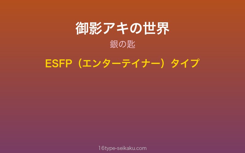 キャラクターイメージ