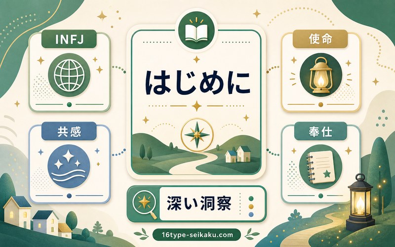 マザー・テレサのINFJ分析の導入をまとめた画像