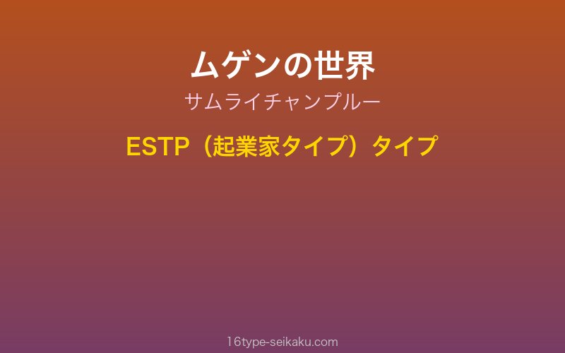 キャラクターイメージ