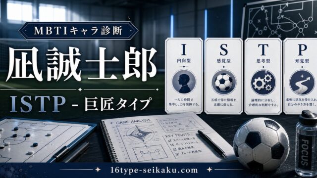 凪誠士郎のMBTIキャラ診断アイキャッチ画像