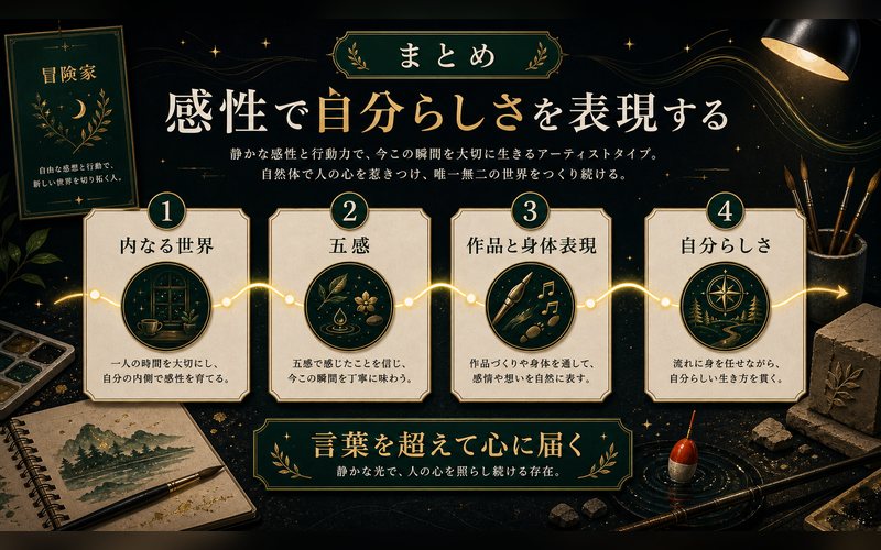 大野智のISFPタイプ分析まとめ図解