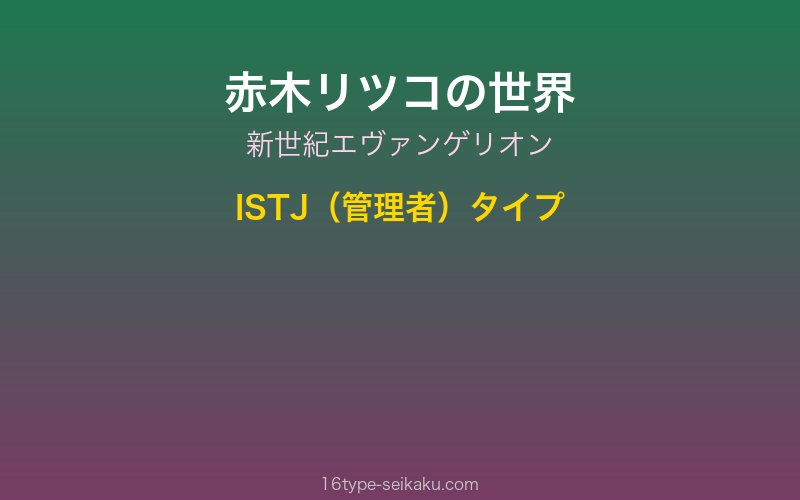 キャラクターイメージ