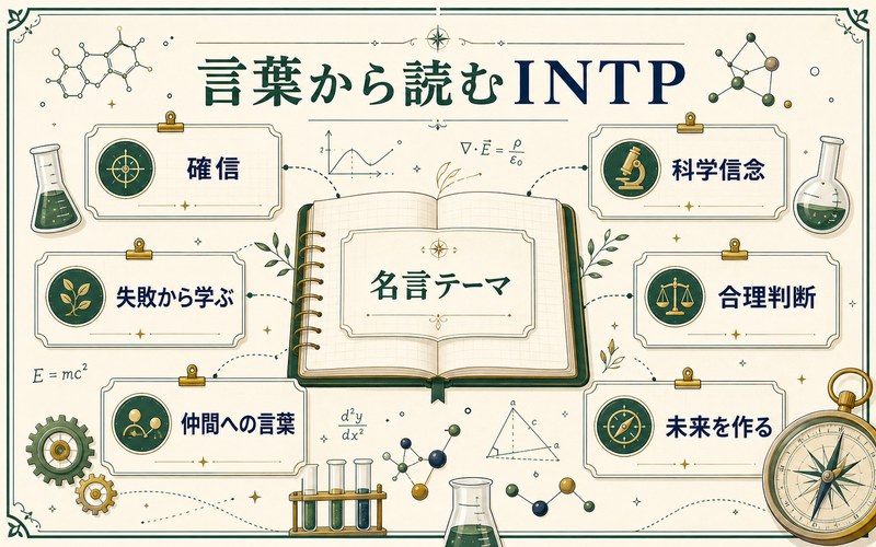 石神千空の言葉からINTPらしさを読み解く画像