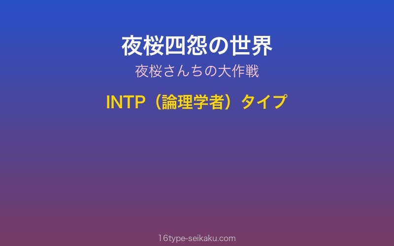 キャラクターイメージ