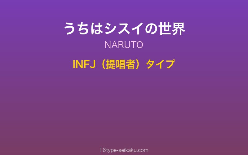 キャラクターイメージ
