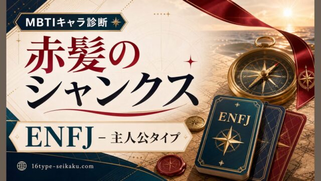 赤髪のシャンクス ENFJ 主人公タイプのMBTIキャラ診断アイキャッチ Image2