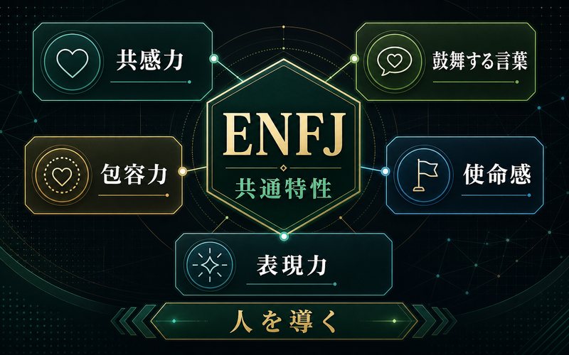 同じENFJタイプの有名人に共通する共感力 鼓舞する言葉 包容力 使命感 表現力