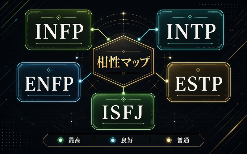 竹内涼真 ENFJと相性の良いMBTIタイプ INFP INTP ENFP ISFJ ESTP 相性マップ