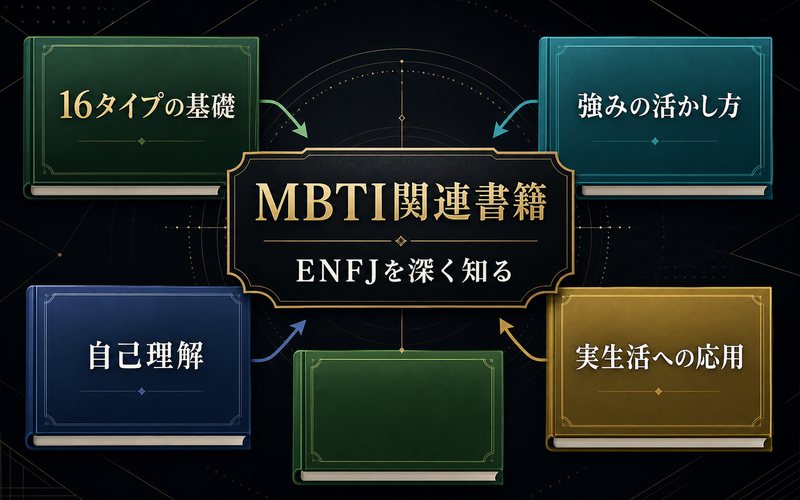 MBTI関連書籍 ENFJを深く知る 16タイプの基礎 強みの活かし方 自己理解 実生活への応用