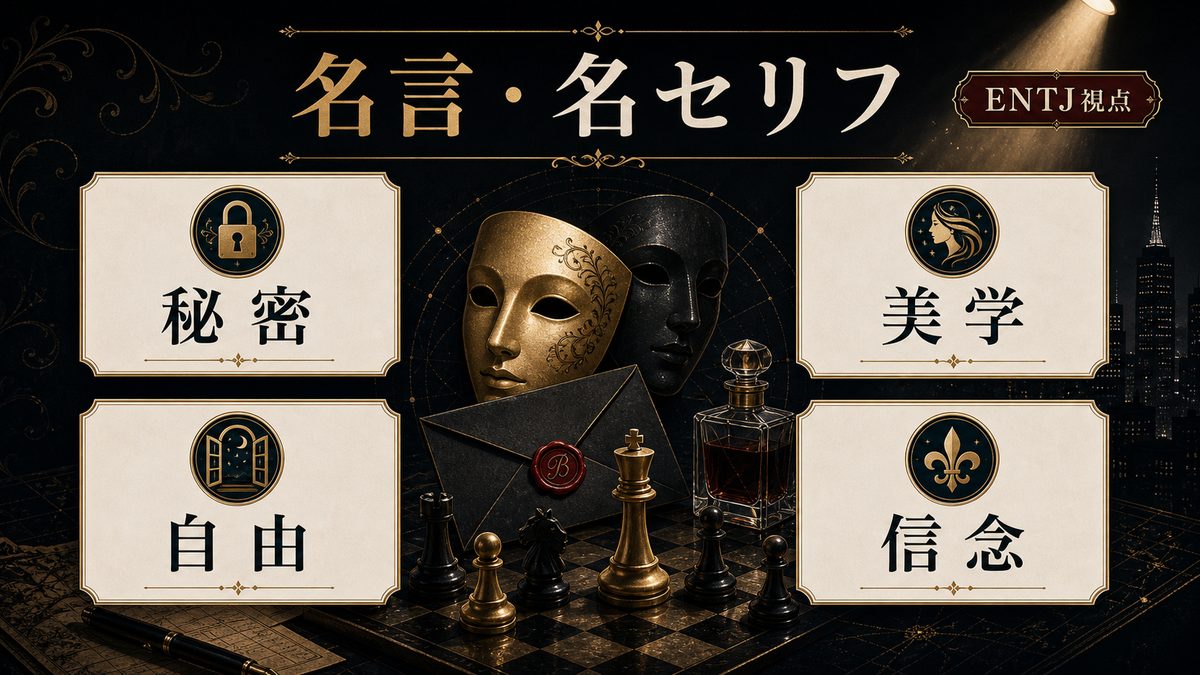 ベルモットの名言や名セリフの価値観を直接引用なしで整理した画像