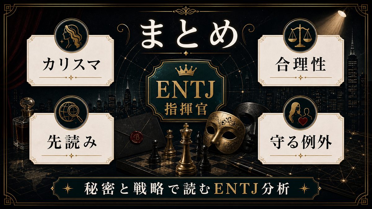 ベルモットはENTJ指揮官タイプという分析のまとめ画像