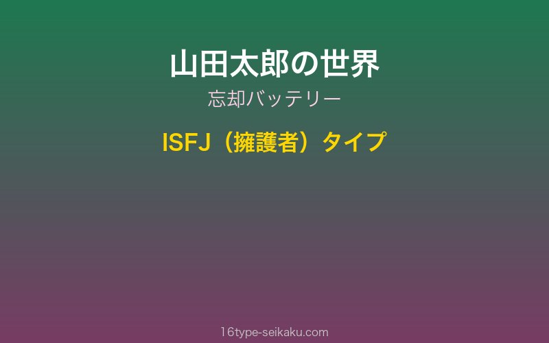キャラクターイメージ