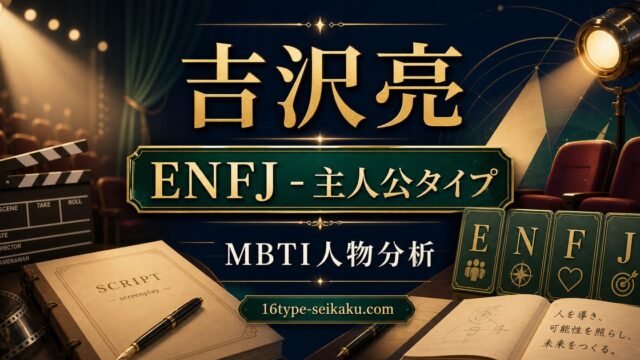 吉沢亮 ENFJ 主人公タイプ MBTI人物分析 16type-seikaku.com