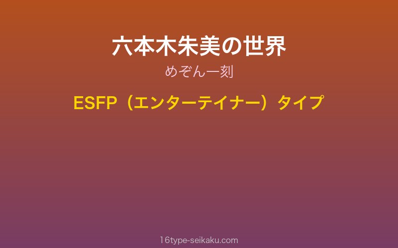 キャラクターイメージ