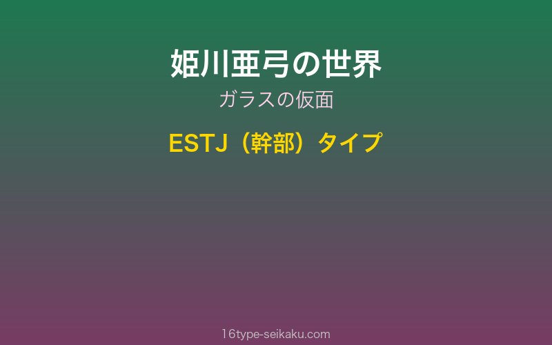 キャラクターイメージ