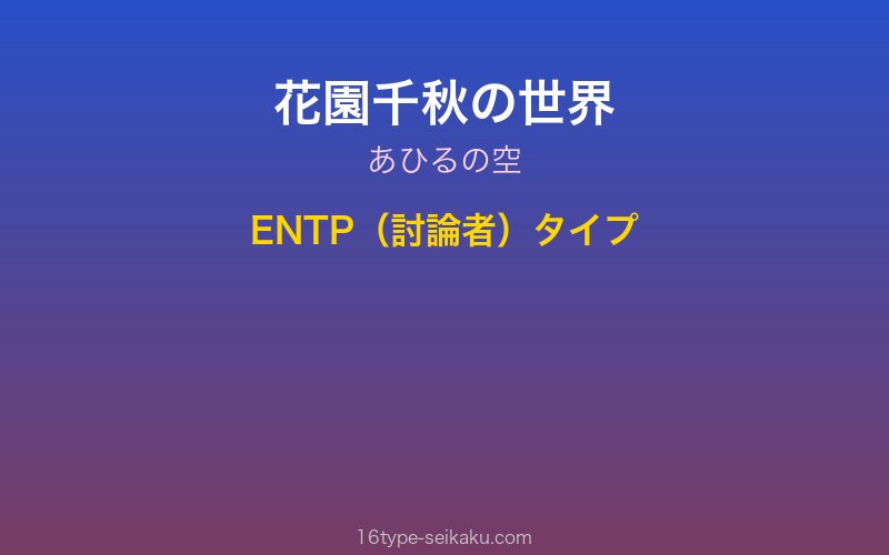 キャラクターイメージ