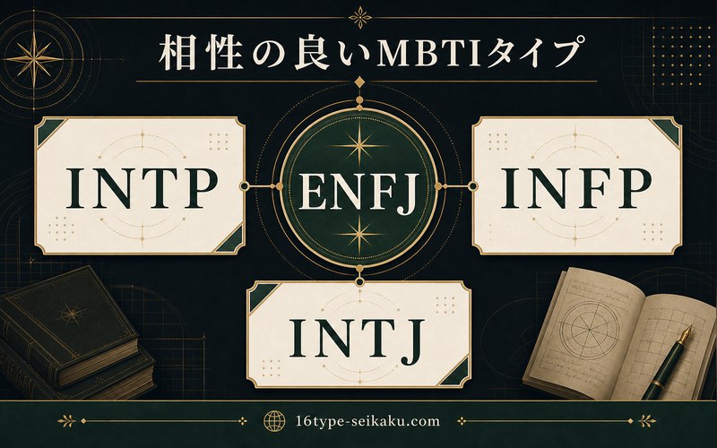 千反田えるENFJと相性の良いMBTIタイプを整理した要約画像