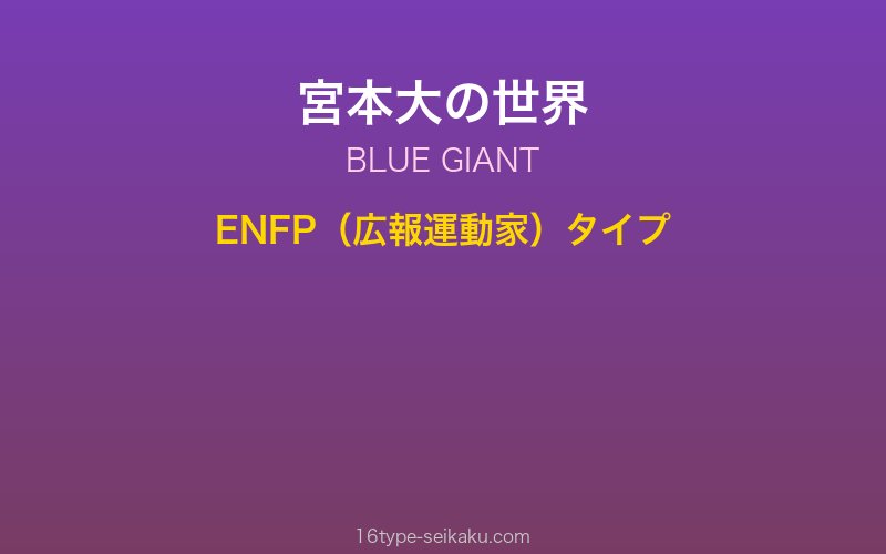 キャラクターイメージ