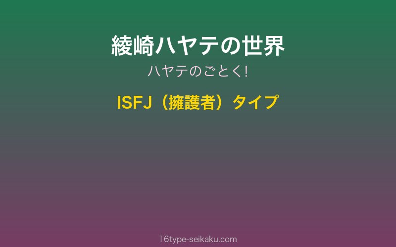 キャラクターイメージ