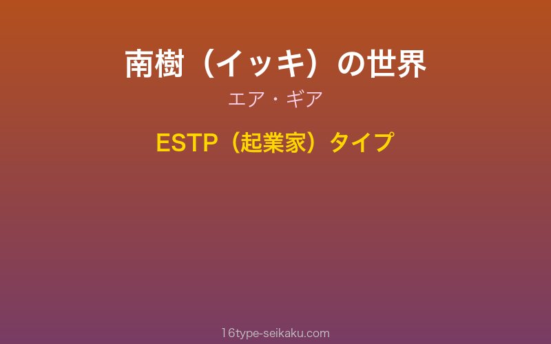 キャラクターイメージ